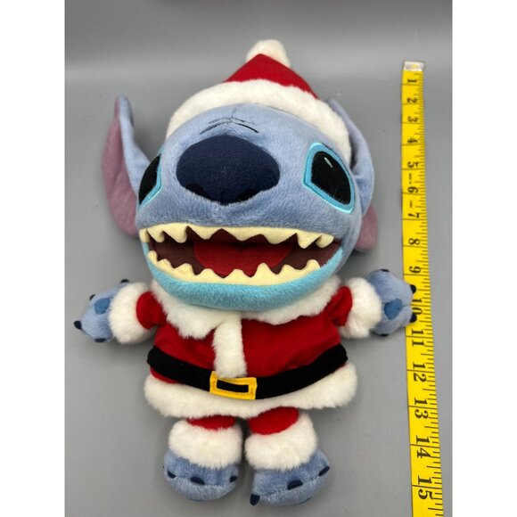 Stitich Talking Puppet Santa Christmas Hat and Outfit 15 inch Tall Super RARE - Picture 10 of 15